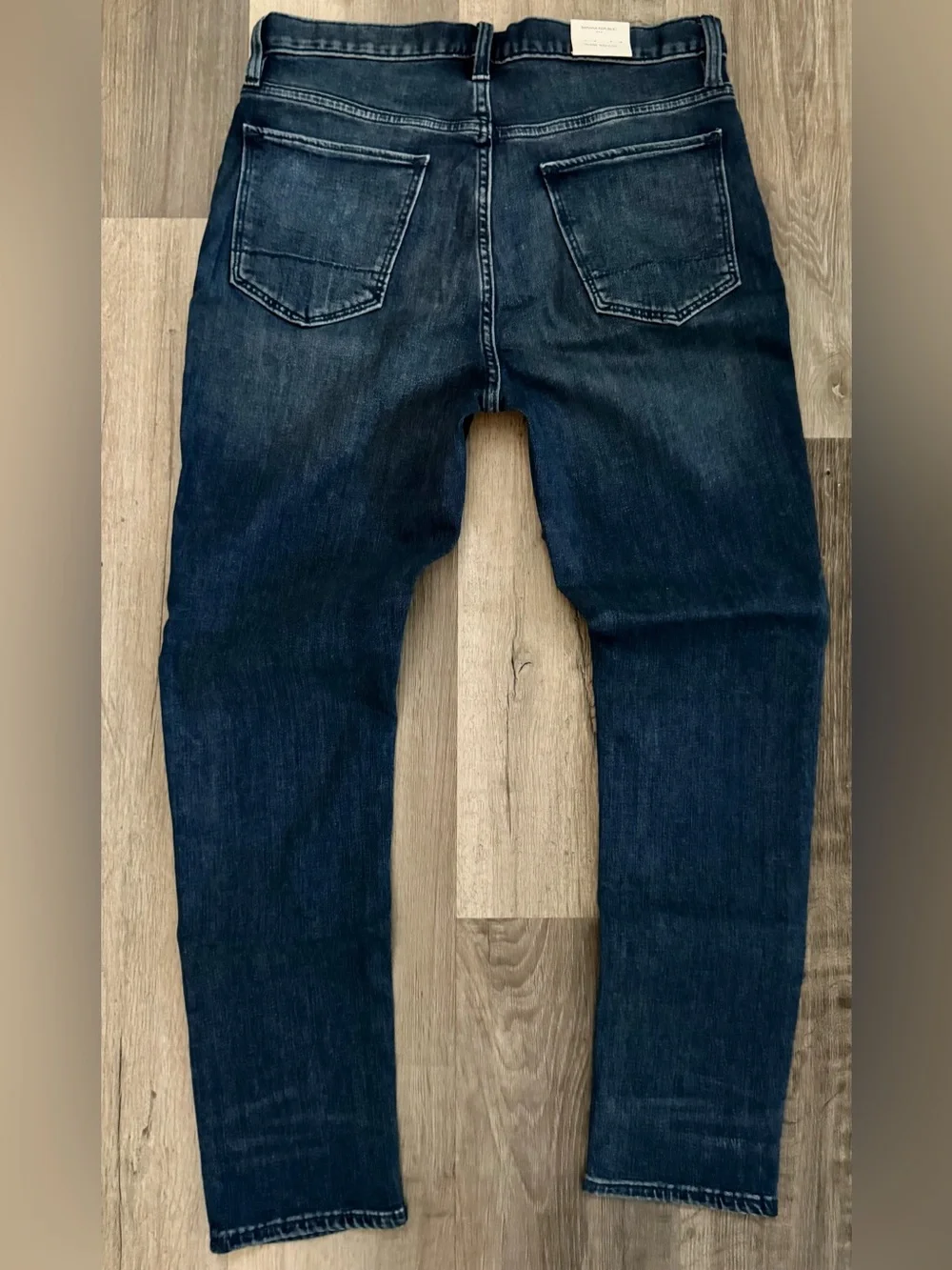 Banana Republic Premium Slim Fit Jeans Mens Size 42 X 32 Travel Blue Stretch NEW